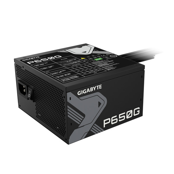 Gigabyte PS GP-P650G 650W ATX 12V 80+ Gold APFC 120mm HYB Fan Retail