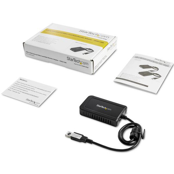 StarTech.com USB to VGA Adapter - 1920x1200 48678