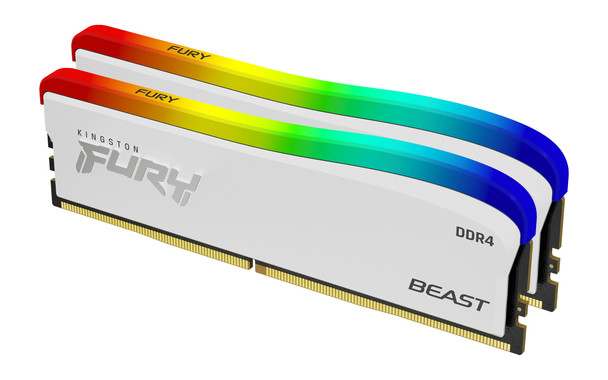 Kingston ME KF432C16BWAK2 16 16G 3200MT s DR4 CL16 DIMM K2 FURY BeastWhite RGB