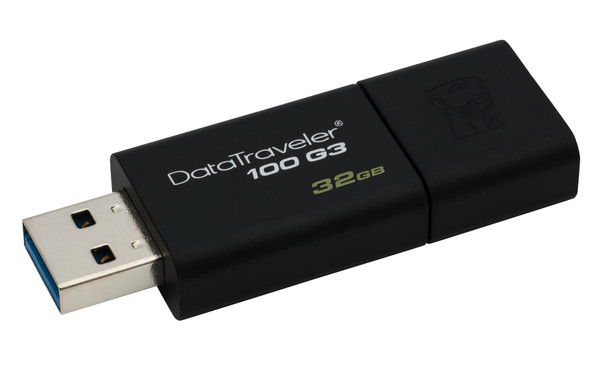 Kingston Memory DT100G3 32GBCL 32GB USB 3.0 DataTraveler 100 G3 Co-Logo