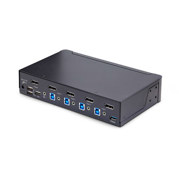 StarTech SWT D86A2-4-PORT-8K-KVM 4PT DP1.4 KVM Switch 8K 60Hz 4K 144Hz Retail