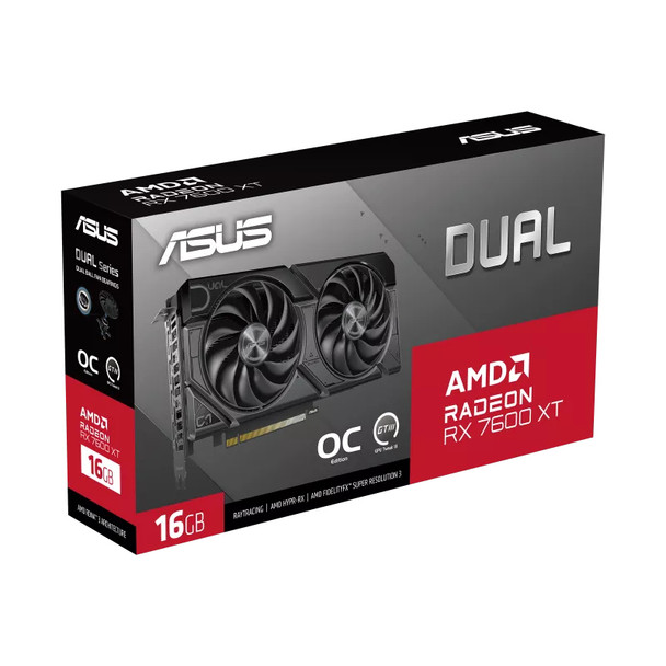 Asus Components DUAL-RX7600XT-O16G 197105459229 Dual 7600XT OC 16G