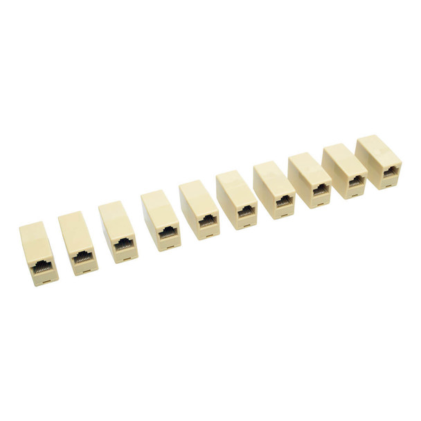 Tripp Lite N033-001-10PK 037332200518 Mod In Line Coupler 10PK