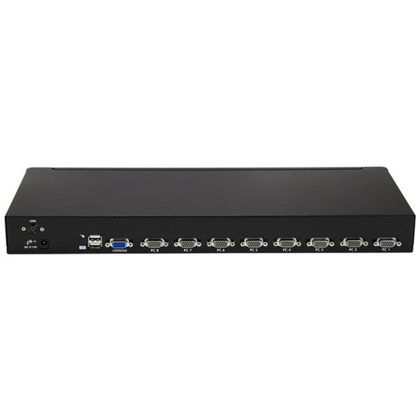 StarTech.com 8 Port 1U Rackmount USB KVM Switch Kit with OSD and Cables 49890