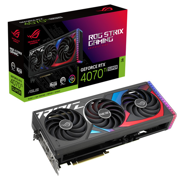 ASUS ROG -STRIX-RTX4070TIS-16G-GAMING NVIDIA GeForce RTX 4070 Ti SUPER 16 GB GDDR6X 197105438606