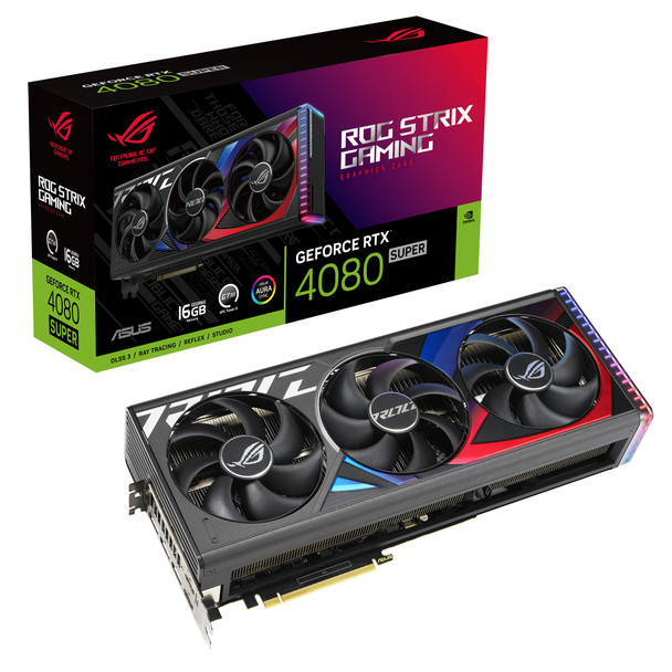 ASUS ROG -STRIX-RTX4080S-16G-GAMING NVIDIA GeForce RTX 4080 SUPER 16 GB GDDR6X 197105451155