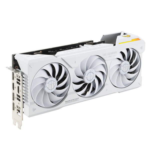 ASUS TUF Gaming TUF-RTX4070TIS-O16G-WHITE-GAMING NVIDIA GeForce RTX 4070 Ti SUPER 16 GB GDDR6X 197105449497