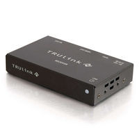 C2G TruLink HDMI+RS232 over Cat5 Box Receiver AV receiver Black 757120292739