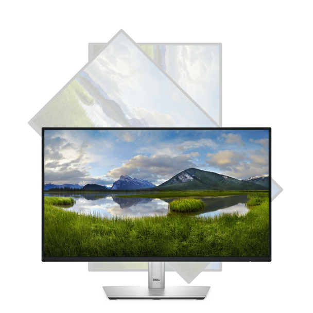 DELL P Series P2225H computer monitor 54.6 cm (21.5") 1920 x 1080 pixels Full HD LCD Black, Silver 884116468660