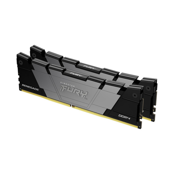 Kingston Technology FURY 32GB 3200MT/s DDR4 CL16 DIMM (Kit of 2) 1Gx8 Renegade Black 740617337914