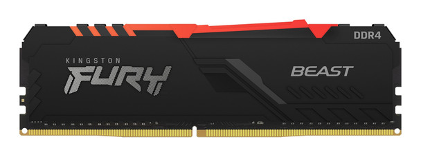 Kingston Technology FURY Beast RGB memory module 8 GB 1 x 8 GB DDR4 3200 MHz 740617319439