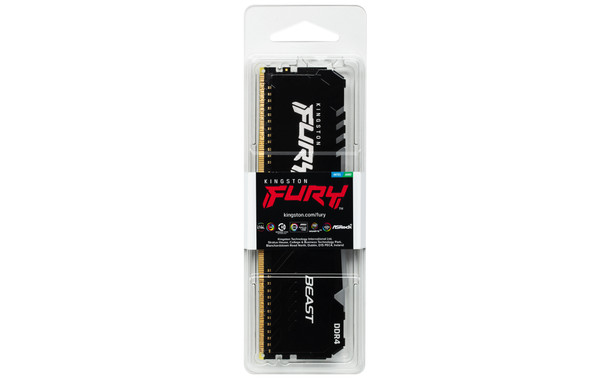 Kingston Technology FURY Beast RGB memory module 8 GB 1 x 8 GB DDR4 3733 MHz 740617319002