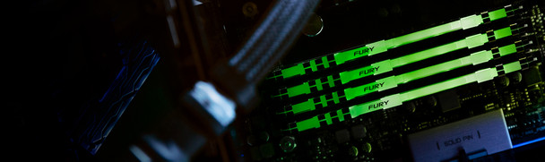 Kingston Technology FURY Beast RGB memory module 64 GB 4 x 16 GB DDR4 3200 MHz 740617319132