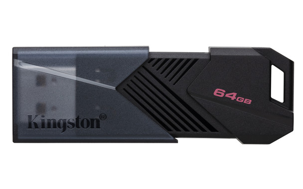 Kingston Technology DataTraveler 64GB Portable USB 3.2 Gen 1 Exodia Onyx 740617332605