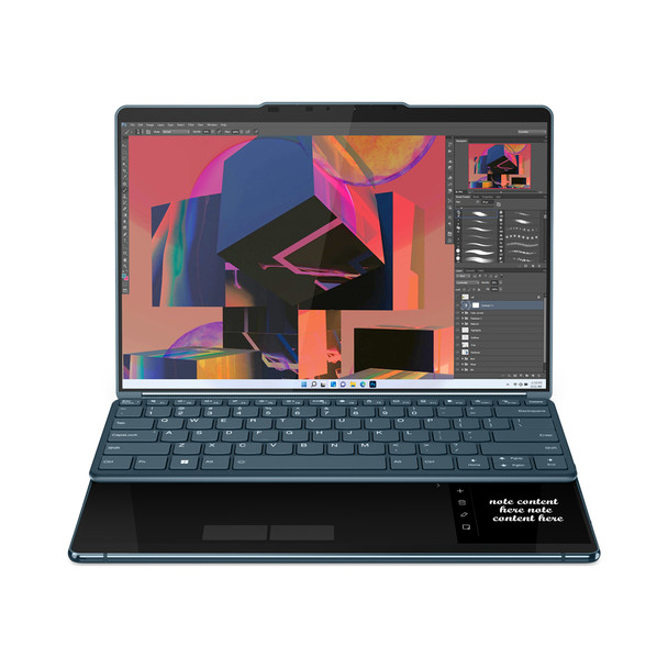 Lenovo Yoga 9 Intel® Core™ i7 i7-1355U Hybrid (2-in-1) 33.8 cm (13.3") Touchscreen 2.8K 16 GB LPDDR5x-SDRAM 1 TB SSD Wi-Fi 6E (802.11ax) Windows 11 Home Teal 197528656045