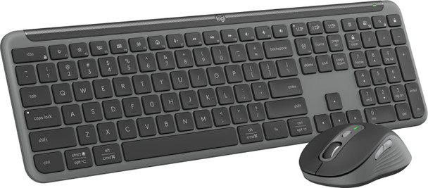 Logitech MK950 Signature for Business keyboard Mouse included RF Wireless + Bluetooth QWERTY US English Graphite 097855193421