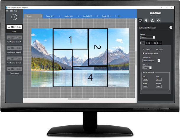 Matrox QuadHead2Go Q155 Multi-Monitor Controller Appliance / Q2G-H4K 790750256511