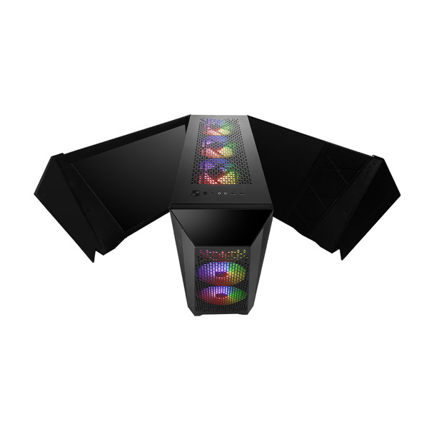 MSI Infinite RS 14NUI9-678US Intel® Core™ i9 i9-14900KF 32 GB DDR5-SDRAM 2 TB SSD NVIDIA GeForce RTX 4090 Windows 11 Pro Desktop PC Black 824142352410