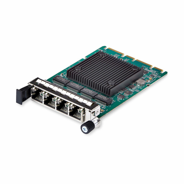 StarTech.com 4-Port RJ45 Gigabit OCP 3.0 Server Network Card w/Intel® I350-AM4, SFF 4C+ Compatible, Multi-Speed Ethernet, PCIe 3.0, LAN Transformer, NIC w/PXE/9K 065030908146