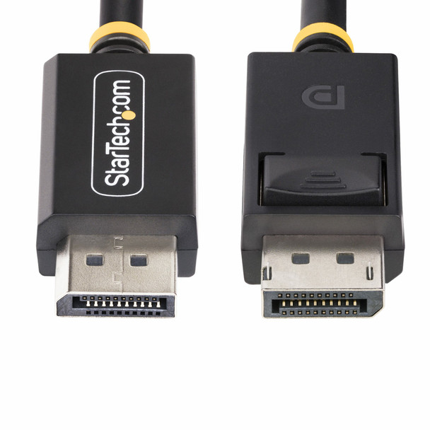 StarTech.com 6ft DisplayPort 2.1 Cable, VESA Certified DP40 DisplayPort Cable w/UHBR10/HDR/HDCP 2.2, 8K 60Hz/4K 144Hz w/DSC 1.2a, 40Gbps, DP 2.1 Cable, UHD Monitor Cord, M/M 065030900836