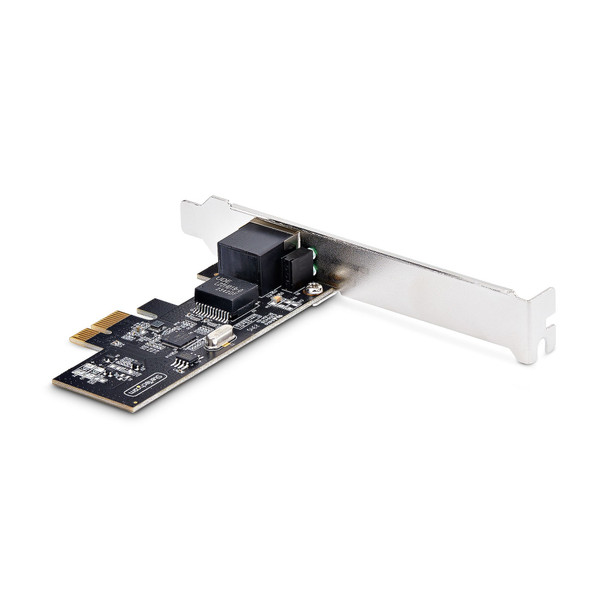 StarTech.com 1-Port 2.5Gbps NBASE-T PCIe Network Card, Intel® I225-V, Single-Port Computer Network Card, Ethernet MultiGigabit NIC, PCI Express Server LAN Card 065030906203