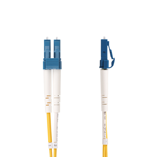 StarTech.com 3m (10ft) LC to SC (UPC) OS2 Single Mode Duplex Fiber Optic Cable, 9/125µm, Laser Optimized, 10G, Bend Insensitive, Low Insertion Loss, LSZH Fiber Patch Cord 065030903295