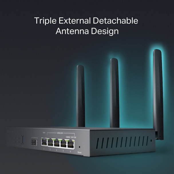 TP-Link Omada AX3000 Gigabit VPN Router 840030705250