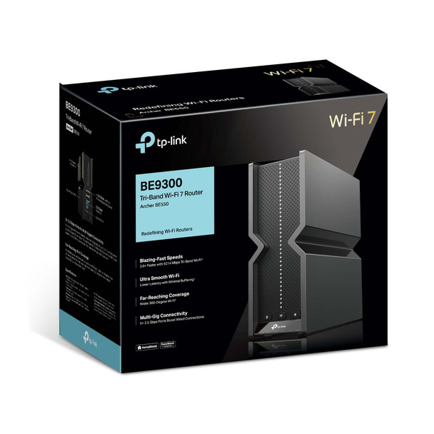 TP-Link Archer BE9300 Tri-Band Wi-Fi 7 Router 840030710322