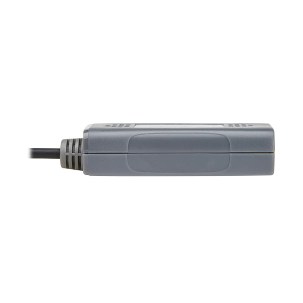 Tripp Lite 2-Port DisplayPort over Cat6 Extender Kit, Pigtail Transmitter/2x Receivers, 4K 60 Hz, HDR, 4:4:4, 230 ft. (70.1 m), TAA 037332281180