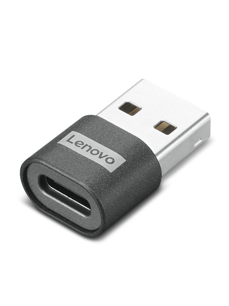 Lenovo 4X91C99226 cable gender changer USB-C USB-A Black