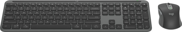 Logitech MK950 Signature for Business keyboard Mouse included RF Wireless + Bluetooth QWERTY US English Graphite