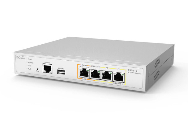 EnGenius NT ESG610 Cloud Managed ESG610 2.2GHz Quad-Core SD-WAN Gateway Retail