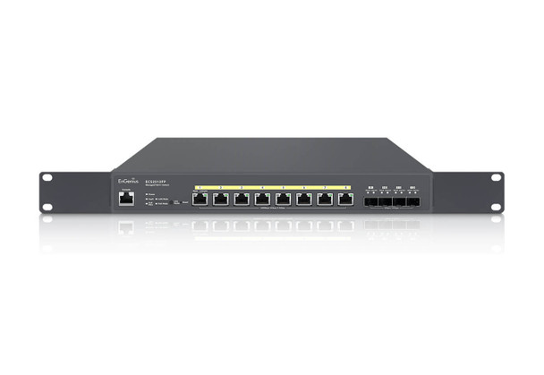 EnGenius SWT ECS5512FP 10-Gigabit 8-port PoE++ layer 2+ switch w 420W budget