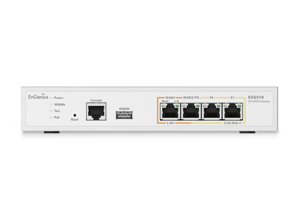 EnGenius NT ESG510 Cloud Managed ESG510 1.6GHz Quad-Core Security Gateway RTL