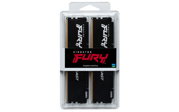 Kingston ME KF560C30BBK2-32 32GB 6000MT s DDR5 CL30 DIMM FURY Beast Black K2