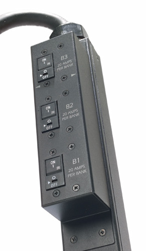APC AP7968B power distribution unit (PDU) 24 AC outlet(s) 0U Black AP7968B