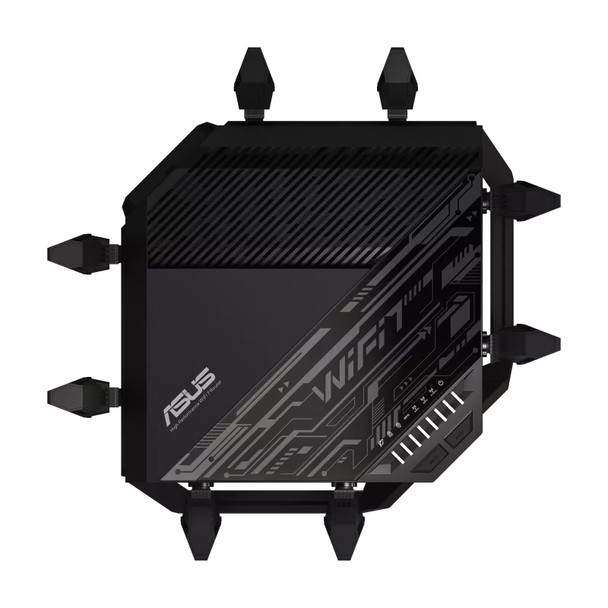 ASUS BE19000 wireless router 10 Gigabit Ethernet Tri-band (2.4 GHz / 5 GHz / 6 GHz) Black RT-BE96U