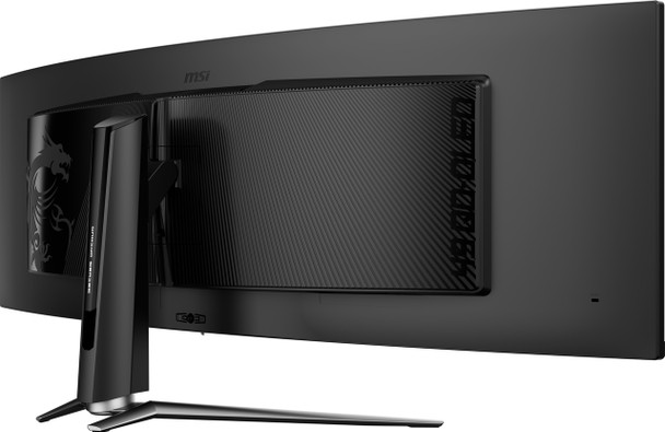 MSI MPG 491CQP QD-OLED computer monitor 124.5 cm (49") 5120 x 1440 pixels DQHD QDOLED Black MPG491CQPQDOLED