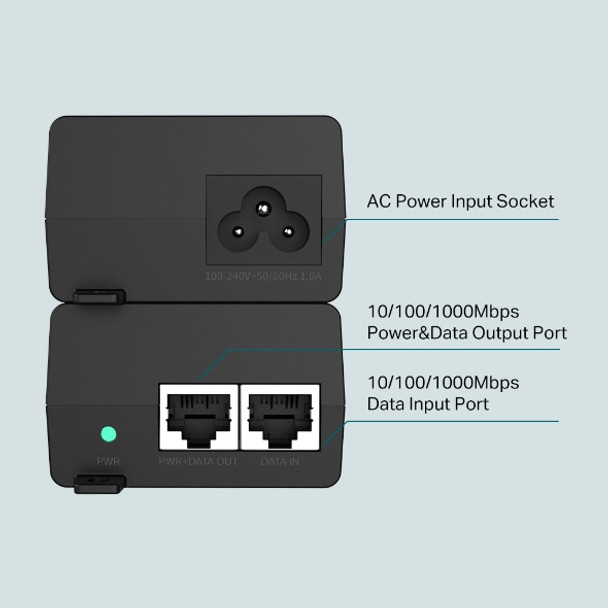 TP-Link PoE+ Injector POE160S