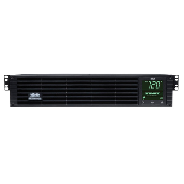 Tripp Lite SmartPro 120V 2.2kVA 1.92kW Line-Interactive Sine Wave UPS, 2U, Extended Run, Network Card Options, LCD, USB, DB9 SM2200RMXL2UP