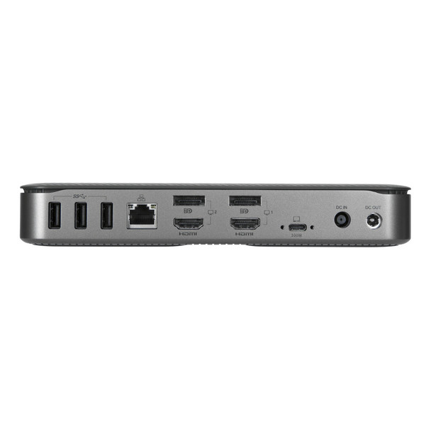 Targus DOCK710USZ laptop dock/port replicator Wired USB 3.2 Gen 1 (3.1 Gen 1) Type-A + Type-C Silver DOCK710USZ