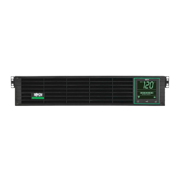 Tripp Lite SmartPro UPS, Lithium Battery Backup - 120V 1500VA / 1440W Line Interactive, 2U, Sine Wave, LCD SMART1500RM2UL