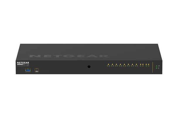 NETGEAR AV LINE M4250-10G2XF-POE++ 8X1G UTRA90 Managed L2/L3 Gigabit Ethernet (10/100/1000) Power over Ethernet (PoE) 1U Black GSM4212UX-100NAS