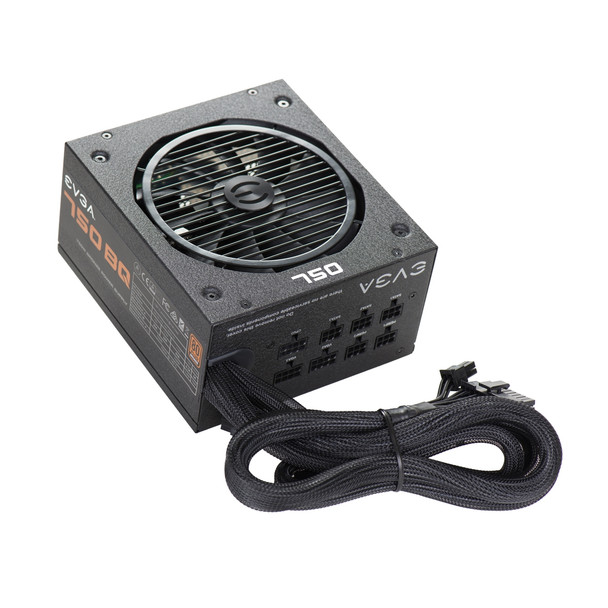EVGA PSU 110-BQ-0750-V1 750 BQ 80+Bronze Semi Modular +12V 140mm Fan 750W