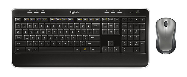 Logitech Keyboard Mouse 920-002553 Wireless Combo MK520 2.4GHz Black Retail