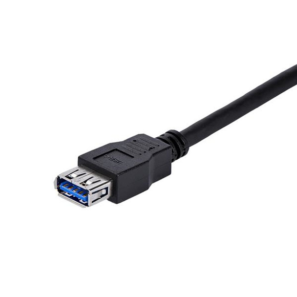 StarTech USB3SEXT1MBK 1m SuperSpeed USB 3.0 Extension Cable A to A M F Retail