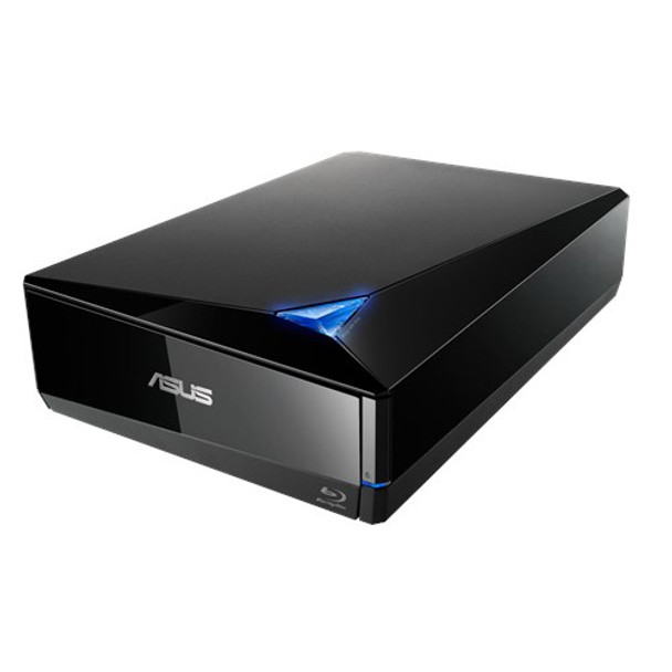 Asus Exeternal Blu-ray DR BW-16D1X-U 16X writing speed and USB 3.0 Bkack Retail