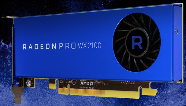 AMD VCX 100-506001 Radeon Pro WX 2100 2GB GDDR5 10Bit PCIE 2xDP DP Retail