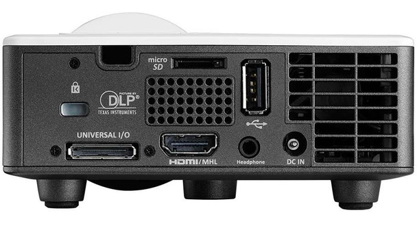 Optoma PJ ML750ST WXGA 10000:1 700lumens HDMI MHL 1.5GB 1W speaker Brown Box