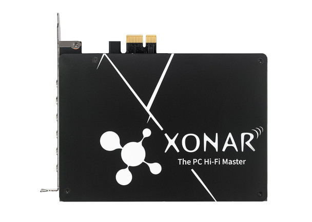 Asus Sound Card Xonar AE 192kHz 24-bit Hi-Res w 110dB SNR PCIe Gaming Retail